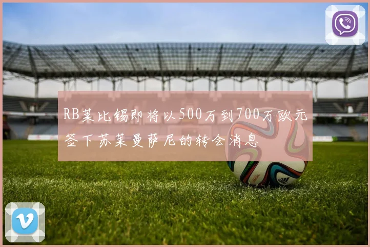 RB莱比锡即将以500万到700万欧元签下苏莱曼萨尼的转会消息
